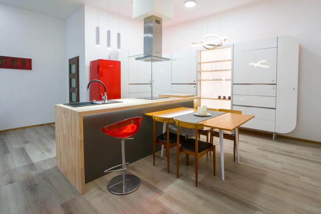 Luxusni Velky Apartman S Terasou V Centru Litomysle エクステリア 写真